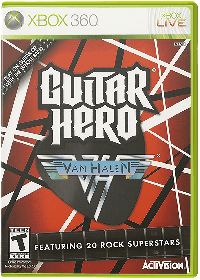 Guitar Hero: Van Halen Xbox 360 US box art